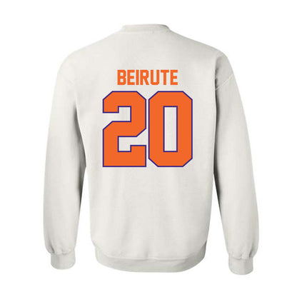 Clemson - NCAA Men's Soccer : Andres Beirute - Classic Shersey Crewneck Sweatshirt-1