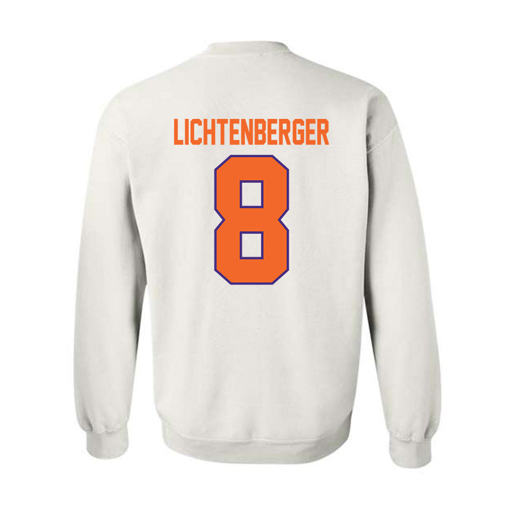 Clemson - NCAA Baseball : Tyler Lichtenberger - Classic Shersey Crewneck Sweatshirt-1