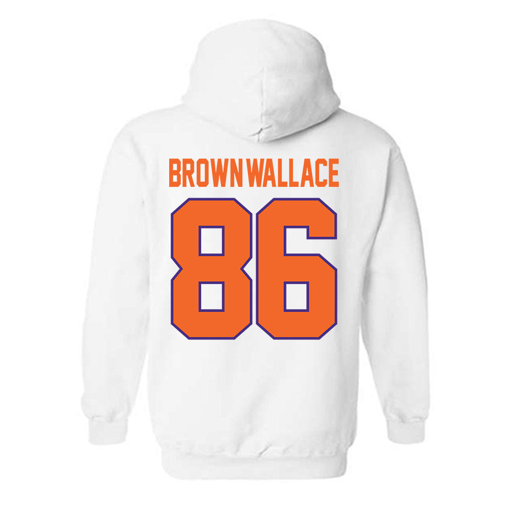 Clemson - NCAA Football : Jaylen Brown-Wallace - Classic Shersey Hooded Sweatshirt-1