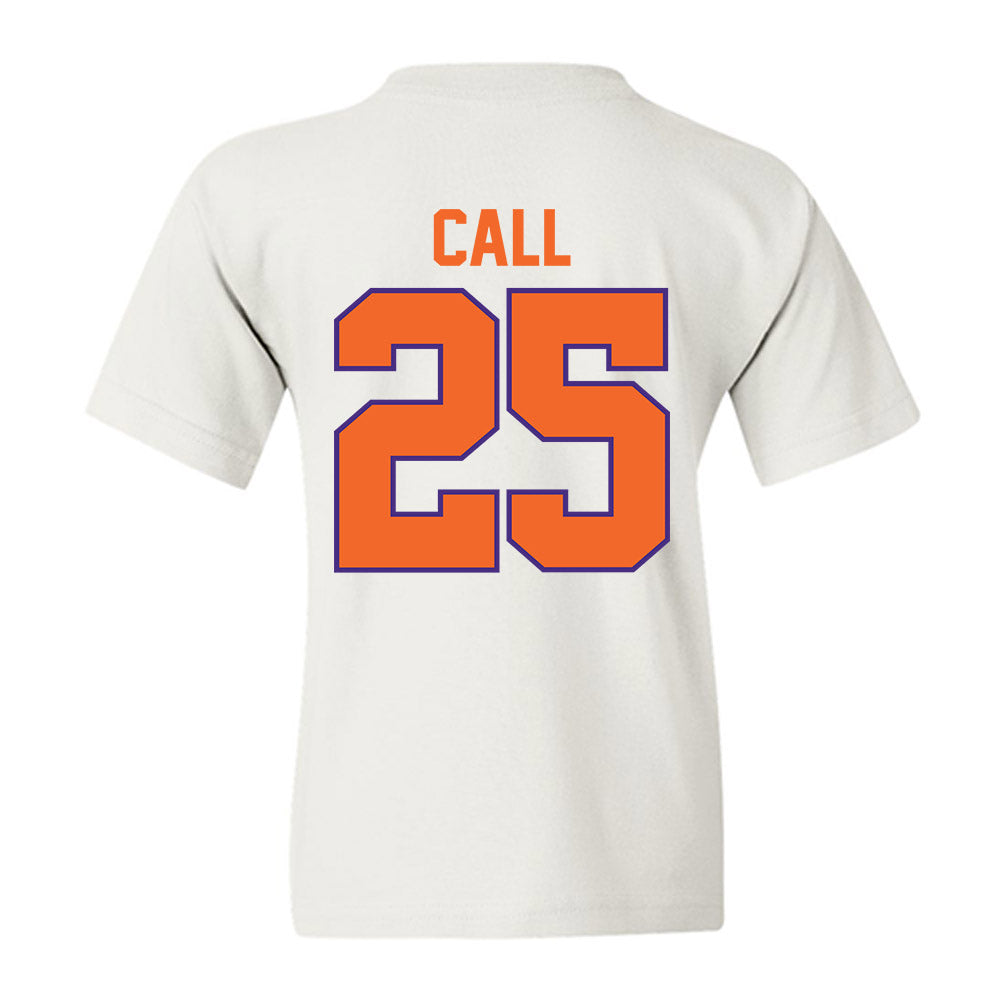 Clemson - NCAA Softball : Abbi Call - Classic Shersey Youth T-Shirt-1
