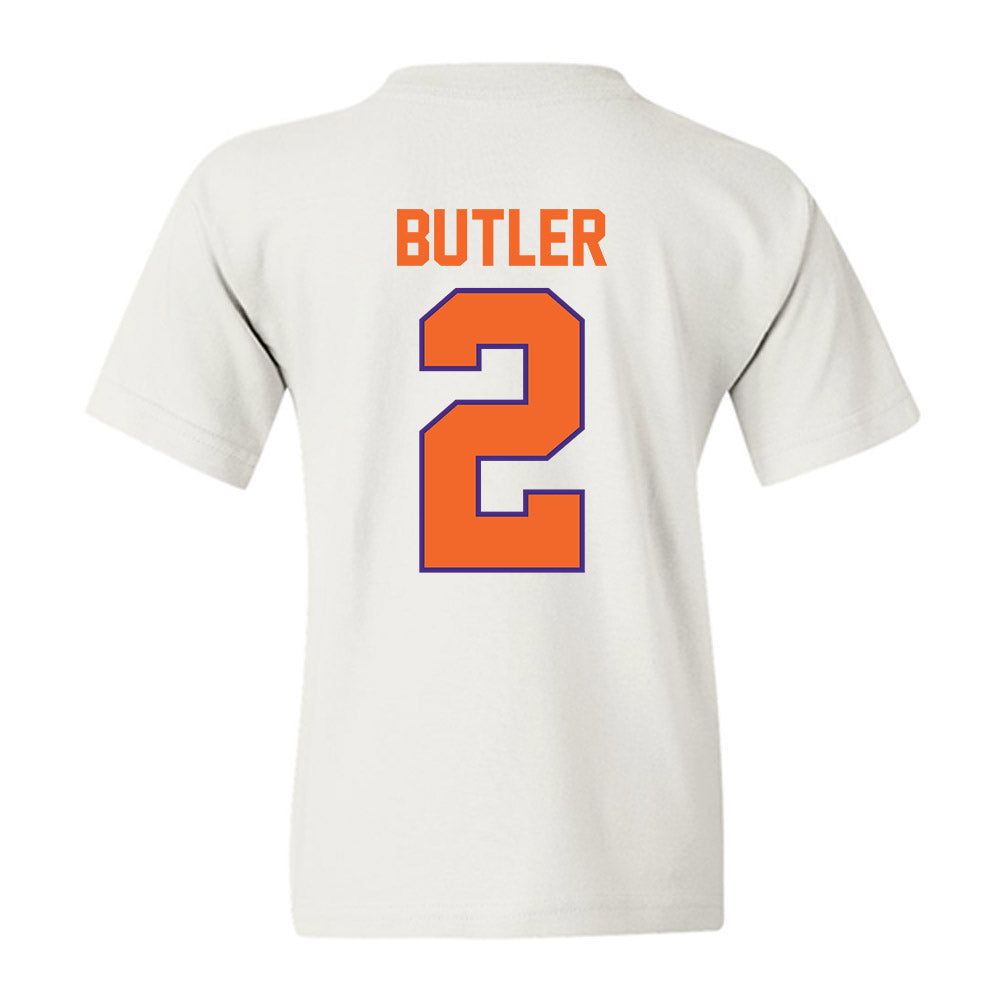 Clemson - NCAA Women's Basketball : Jakerra Butler - Classic Shersey Youth T-Shirt-1