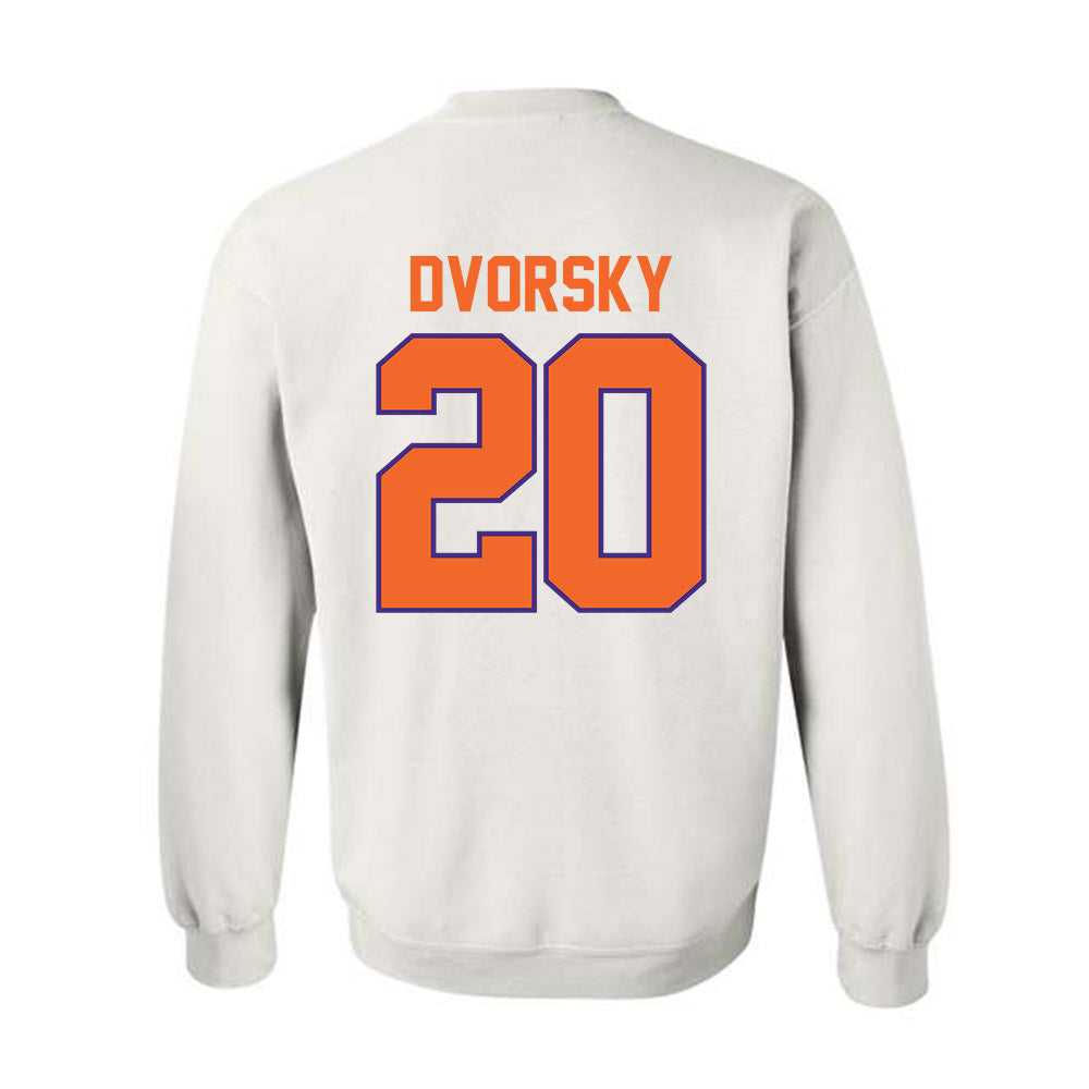 Clemson - NCAA Baseball : Nathan Dvorsky - Classic Shersey Crewneck Sweatshirt-1
