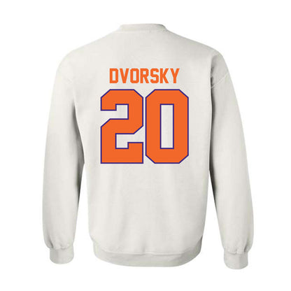 Clemson - NCAA Baseball : Nathan Dvorsky - Classic Shersey Crewneck Sweatshirt-1
