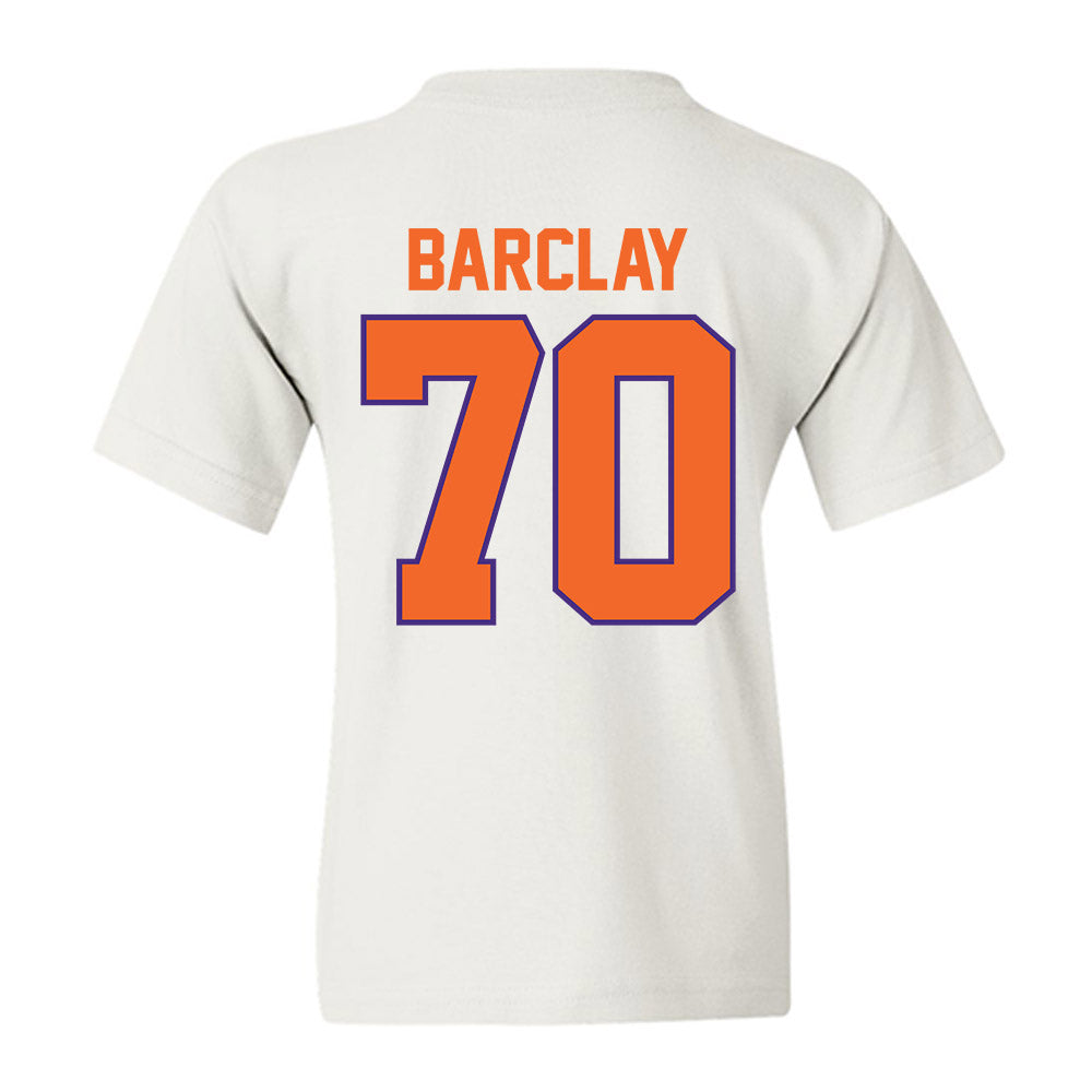 Clemson - NCAA Football : Chancellor Barclay - Classic Shersey Youth T-Shirt-1