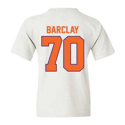Clemson - NCAA Football : Chancellor Barclay - Classic Shersey Youth T-Shirt-1