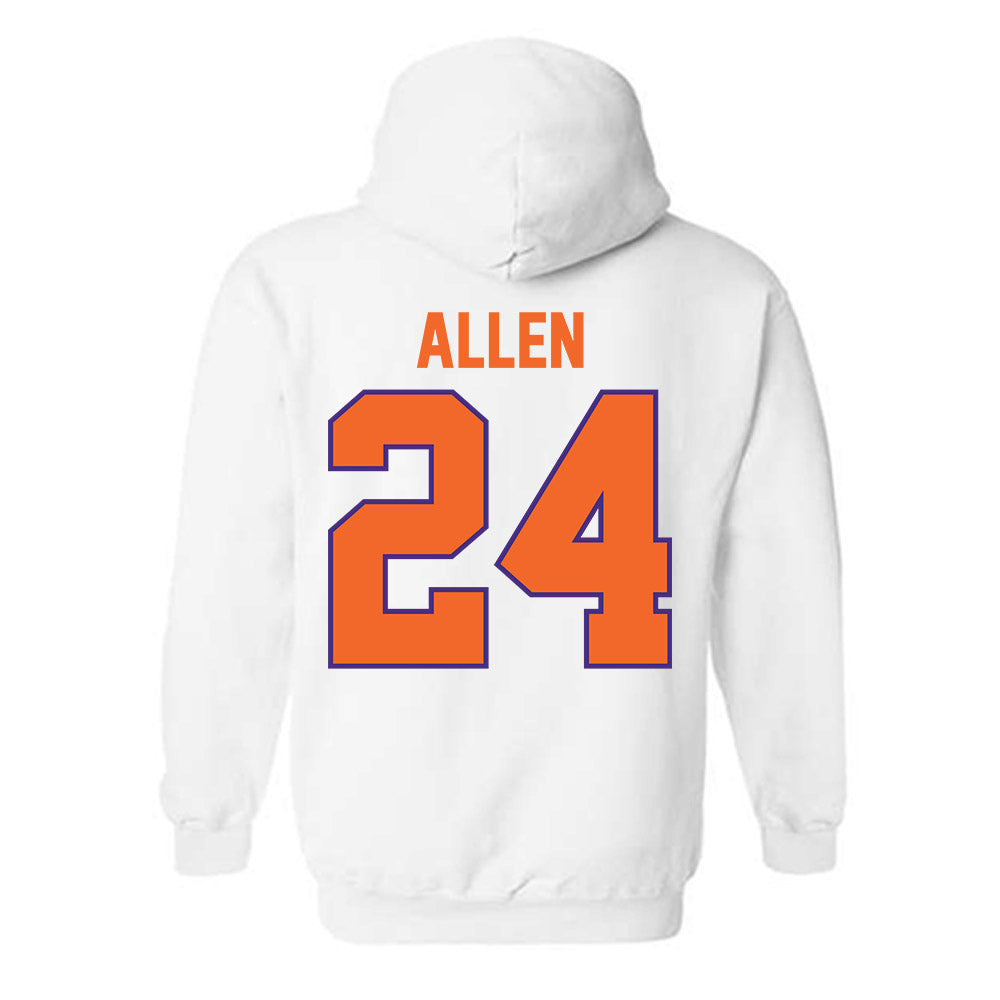 Clemson - NCAA Baseball : Joe Allen - Classic Shersey Hooded Sweatshirt-1