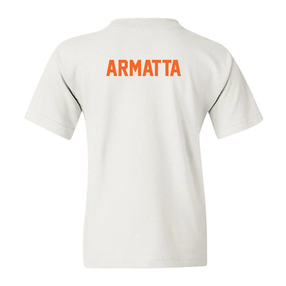 Clemson - NCAA Cheerleading : Steelie Armatta - Classic Shersey Youth T-Shirt-1