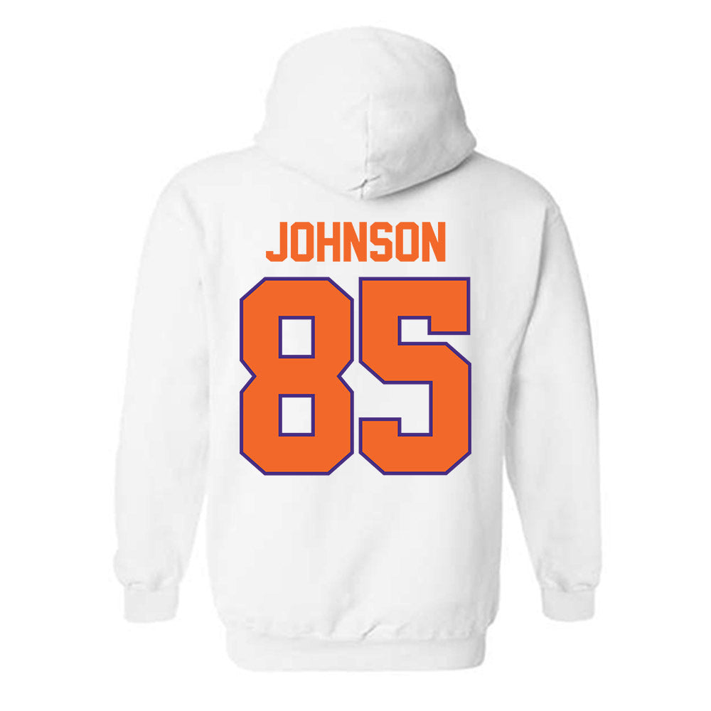 Clemson - NCAA Football : Charlie Johnson - Classic Shersey Hooded Sweatshirt-1