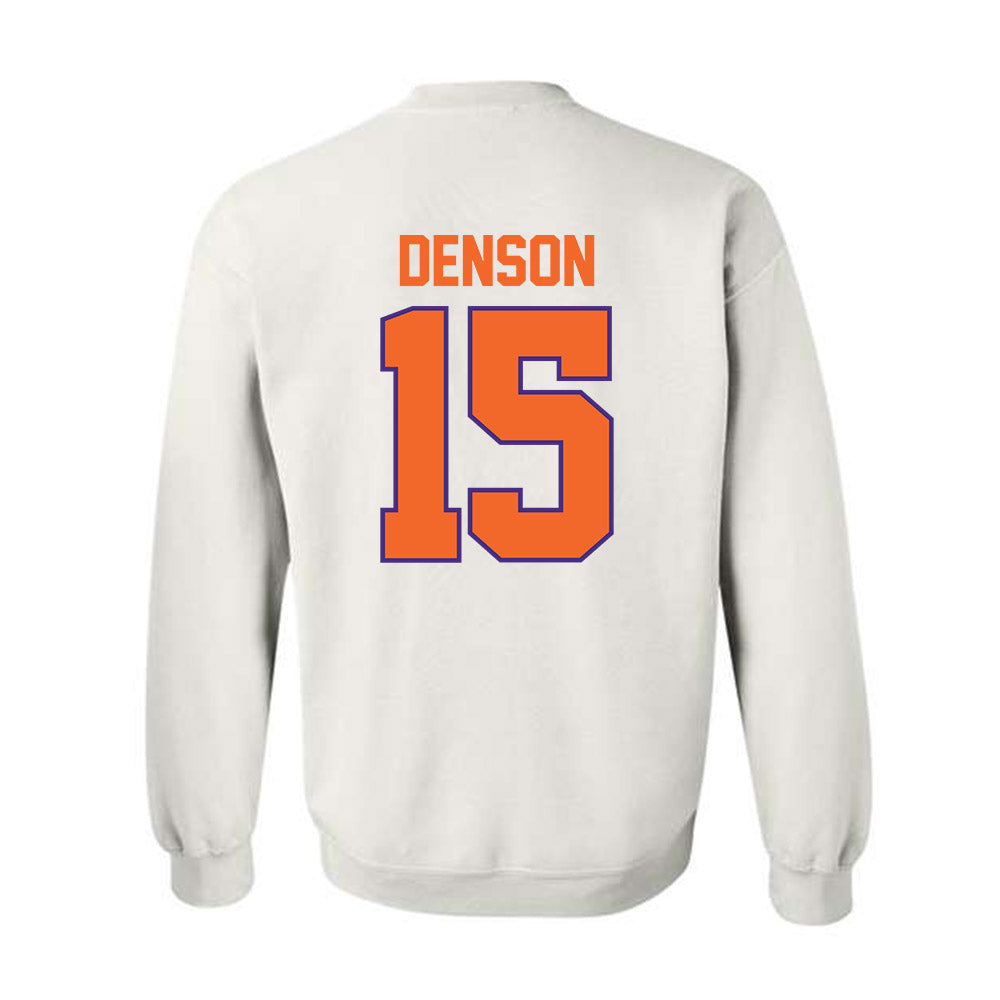 Clemson - NCAA Football : Chris Denson - Classic Shersey Crewneck Sweatshirt-1