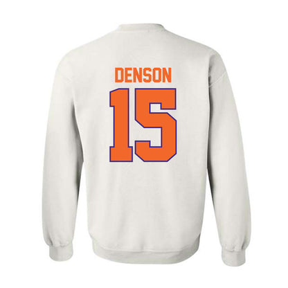 Clemson - NCAA Football : Chris Denson - Classic Shersey Crewneck Sweatshirt-1