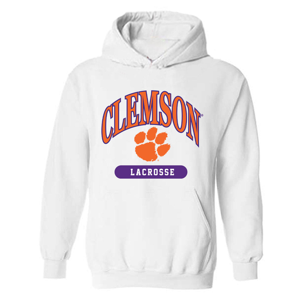 Clemson - NCAA Women's Lacrosse : Emma Penczek - Classic Shersey Hooded Sweatshirt-0