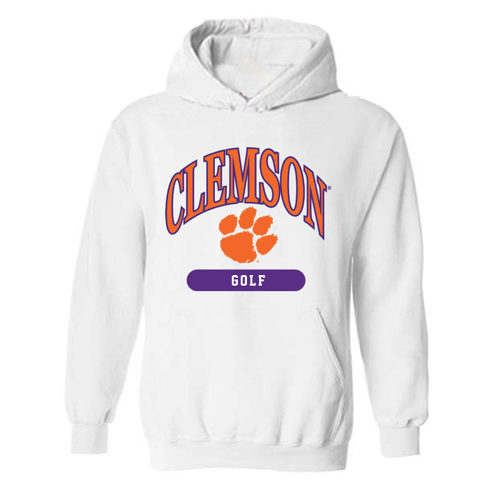 Clemson - NCAA Men's Golf : Wes Winters - Classic Shersey Hooded Sweatshirt-0