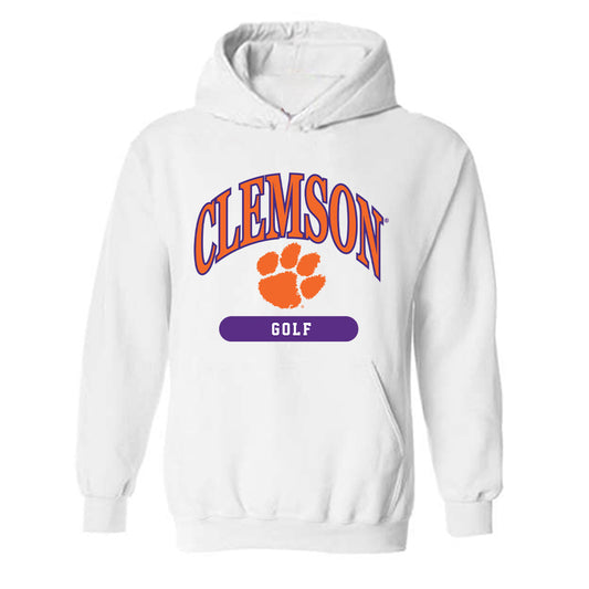Clemson - NCAA Men's Golf : Wes Winters - Classic Shersey Hooded Sweatshirt-0
