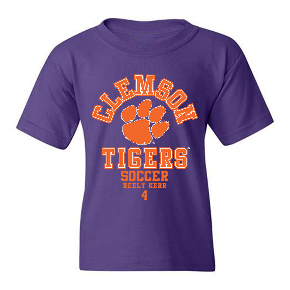 Clemson - NCAA Women's Soccer : Neely Kerr - Classic Fashion Shersey Youth T-Shirt-0