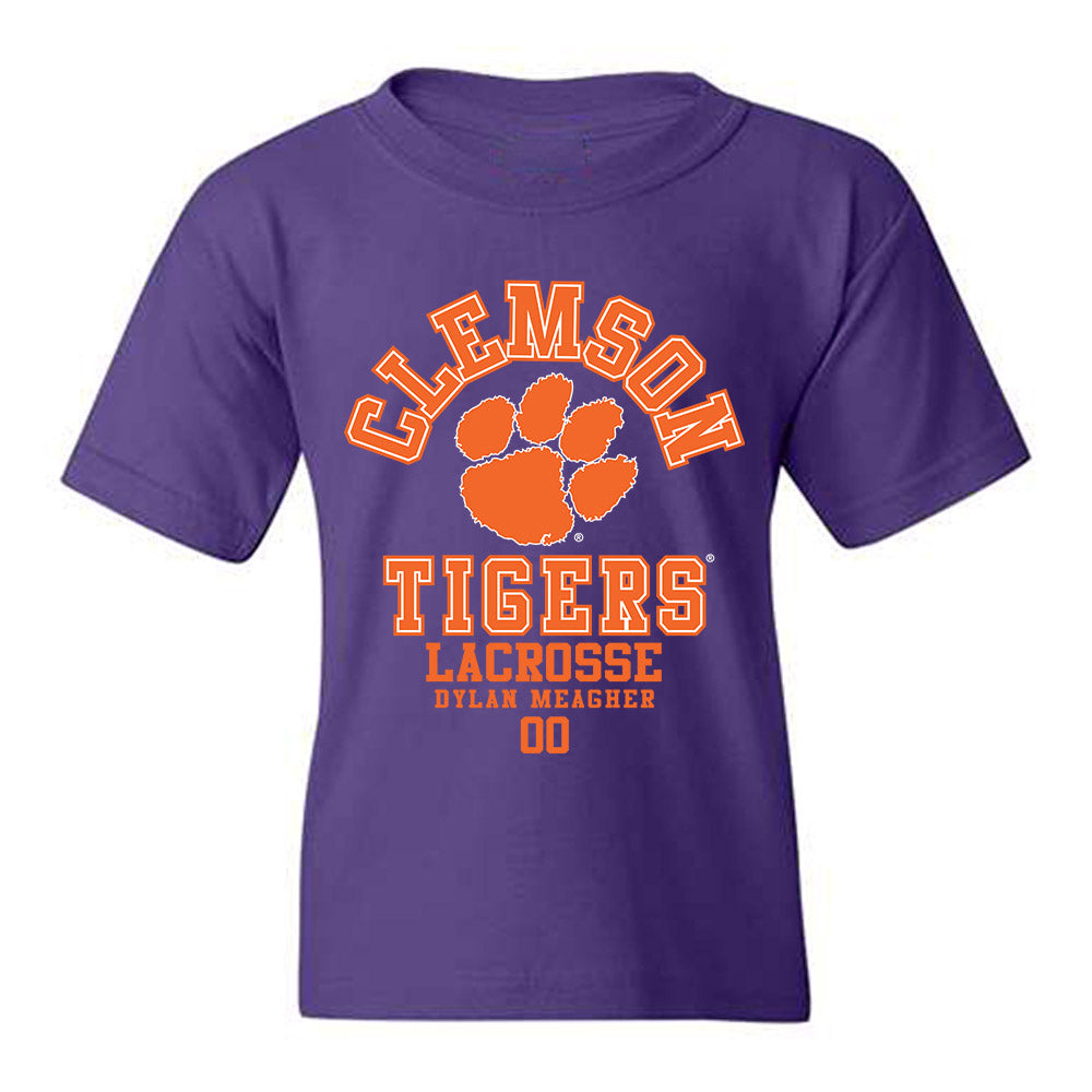 Clemson - NCAA Women's Lacrosse : Dylan Meagher - Classic Fashion Shersey Youth T-Shirt-0
