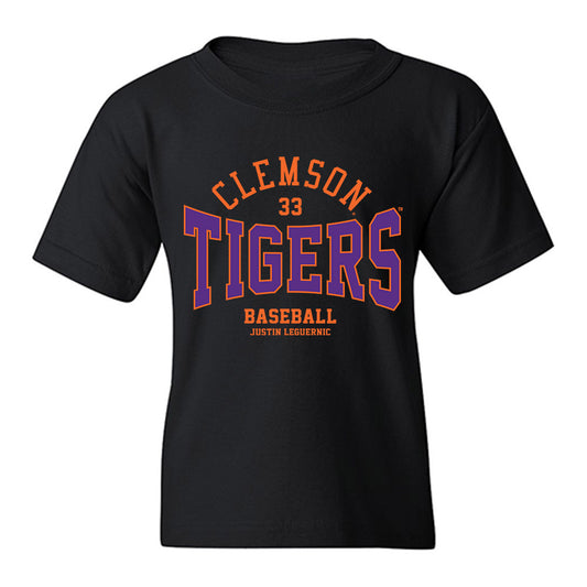 Clemson - NCAA Baseball : Justin LeGuernic - Classic Fashion Shersey Youth T-Shirt-0