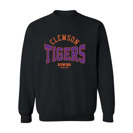 Clemson - NCAA Women's Rowing : Piper Lee - Classic Fashion Shersey Crewneck Sweatshirt-0