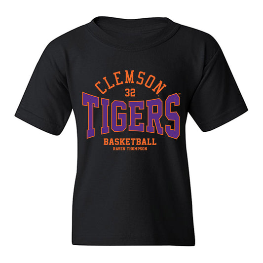 Clemson - NCAA Women's Basketball : Raven Thompson - Classic Fashion Shersey Youth T-Shirt-0