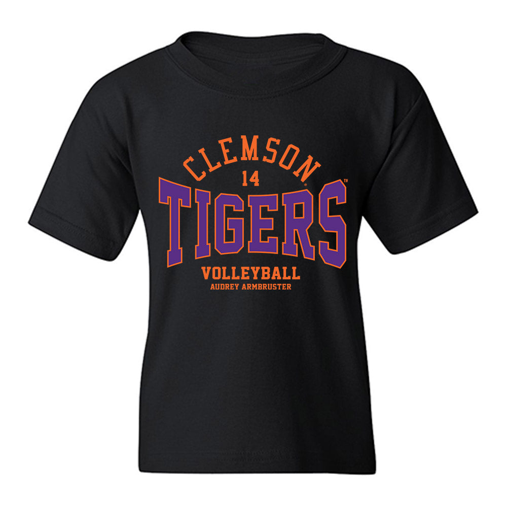 Clemson - NCAA Women's Volleyball : Audrey Armbruster - Classic Fashion Shersey Youth T-Shirt-0