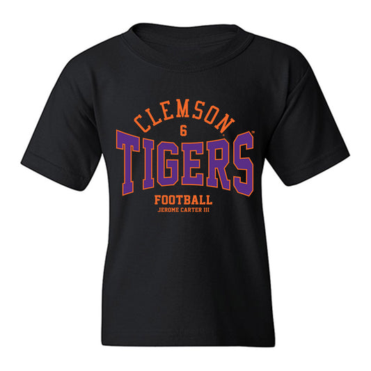 Clemson - NCAA Football : Jerome Carter III - Classic Fashion Shersey Youth T-Shirt-0