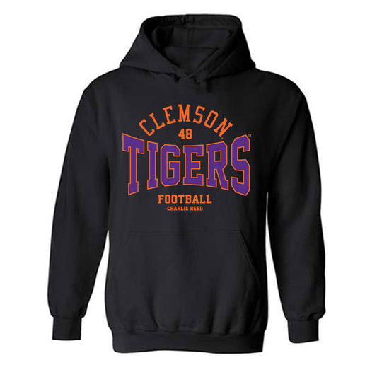 Clemson - NCAA Football : Charlie Reed - Classic Fashion Shersey Hooded Sweatshirt-0