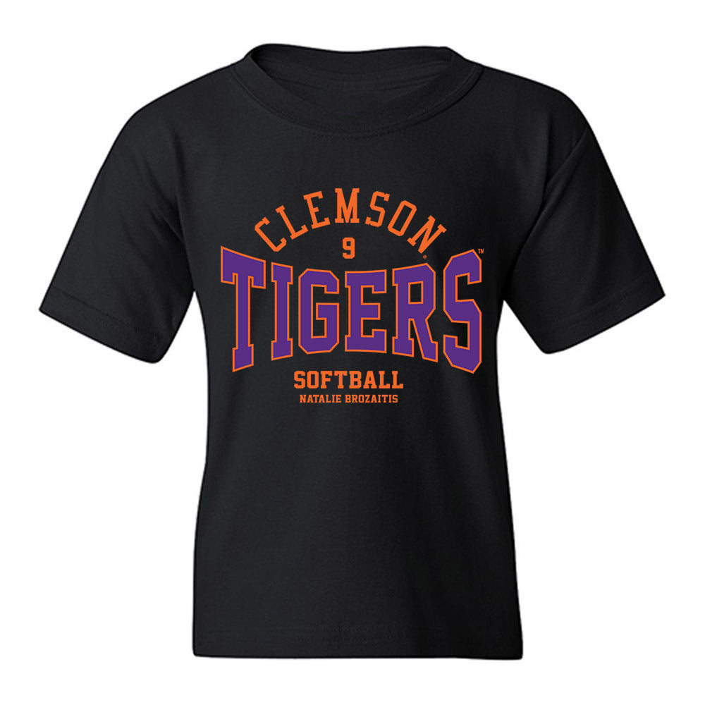 Clemson - NCAA Softball : Natalie Brozaitis - Classic Fashion Shersey Youth T-Shirt-0