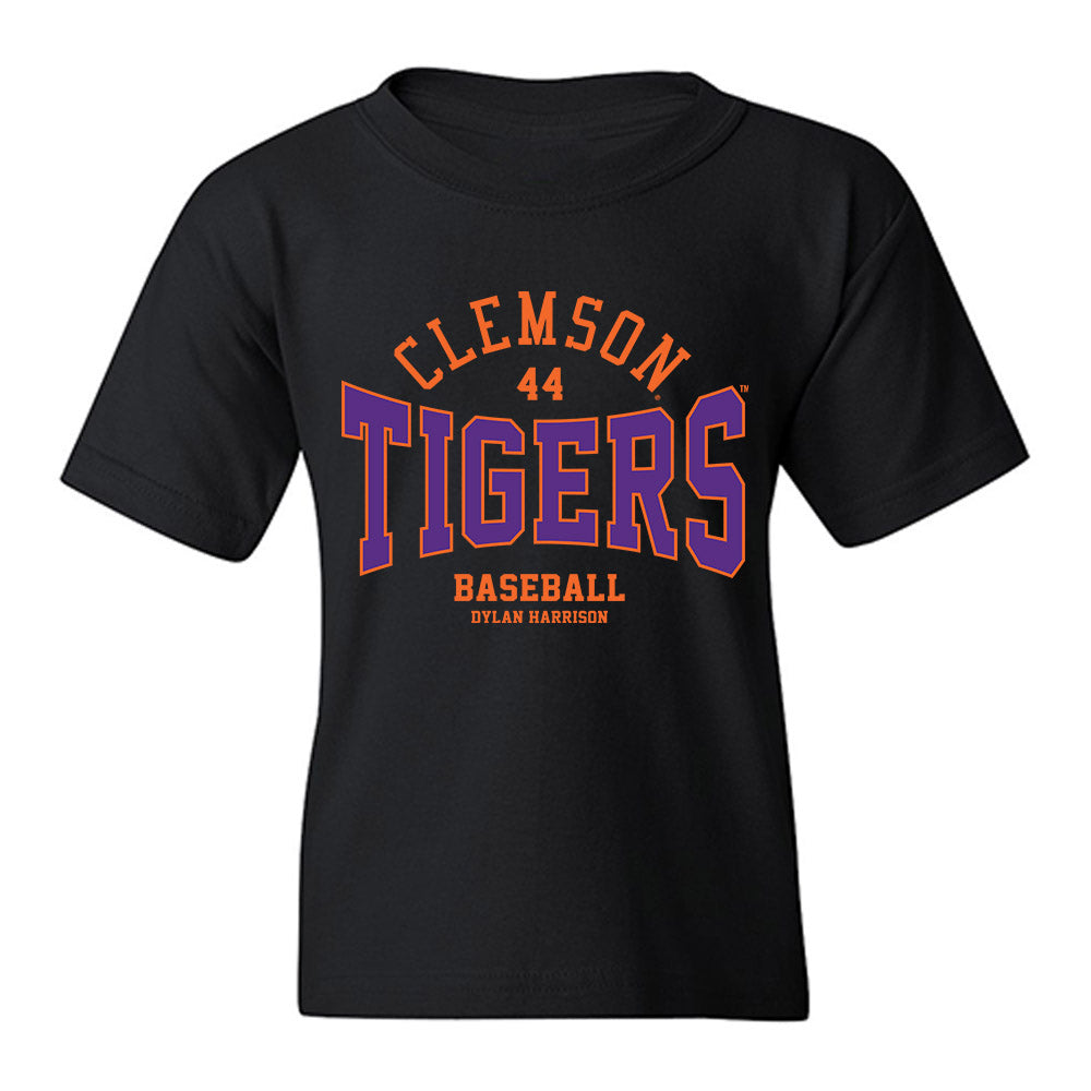 Clemson - NCAA Baseball : Dylan Harrison - Classic Fashion Shersey Youth T-Shirt-0