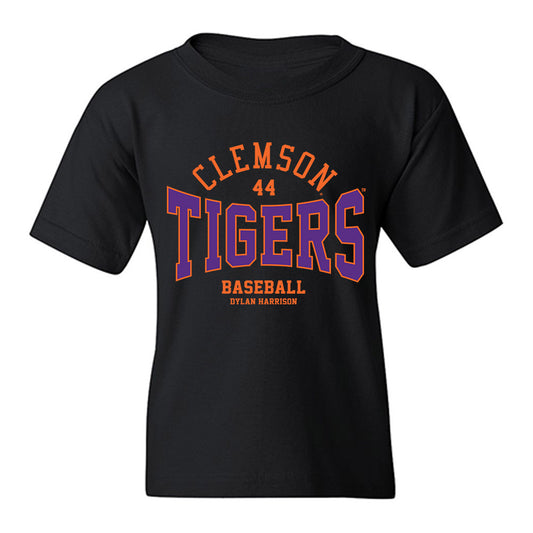 Clemson - NCAA Baseball : Dylan Harrison - Classic Fashion Shersey Youth T-Shirt-0