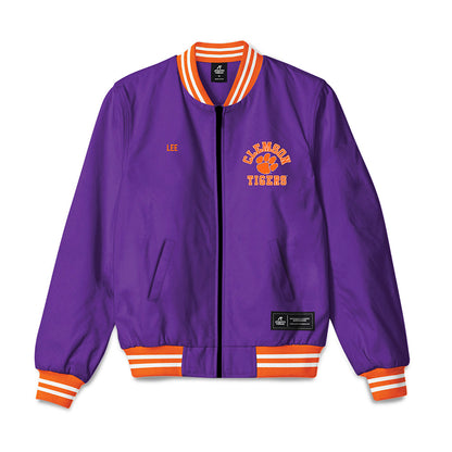Clemson - NCAA Women's Rowing : Piper Lee - Bomber Jacket-0