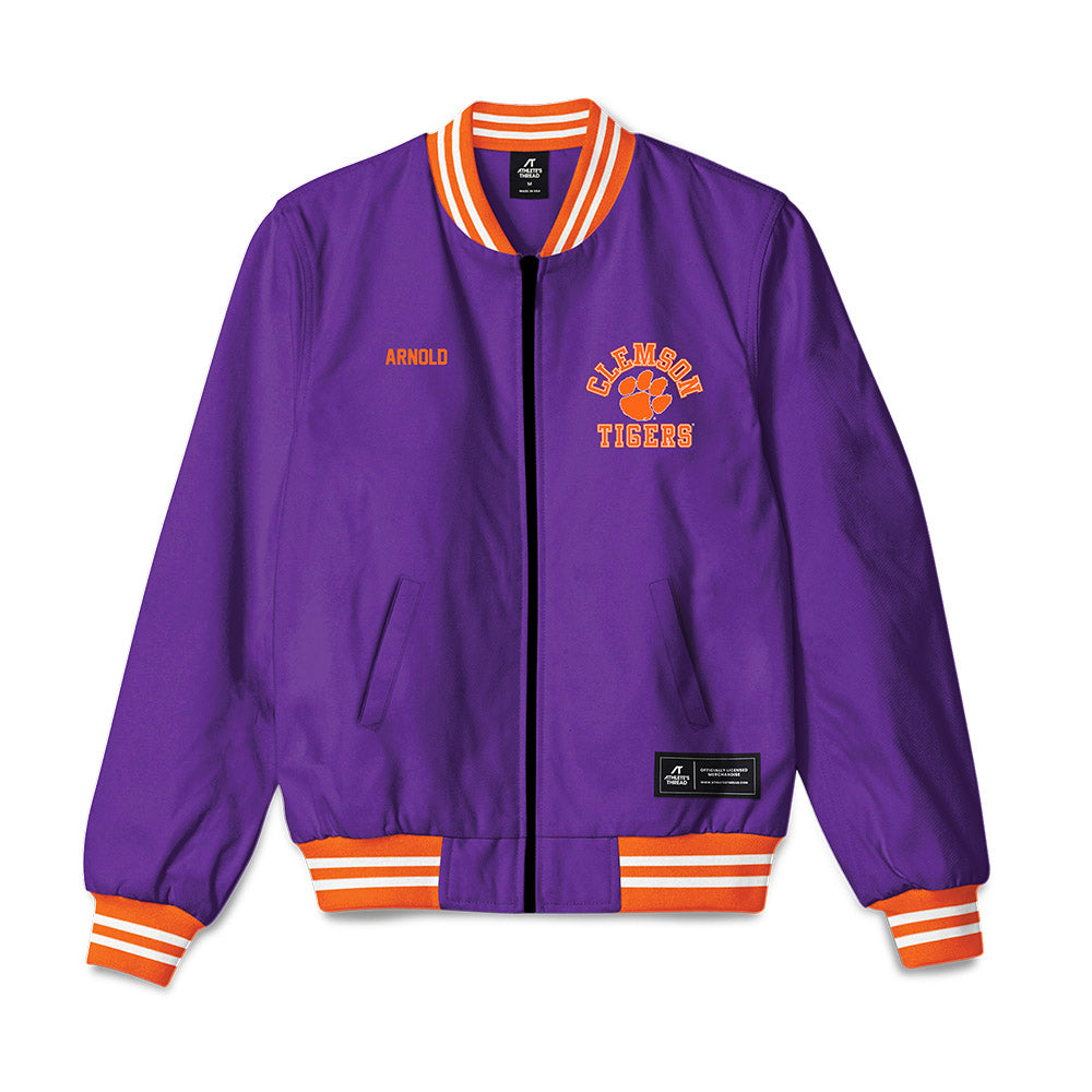 Clemson - NCAA Women's Gymnastics : Molly Arnold - Bomber Jacket-0