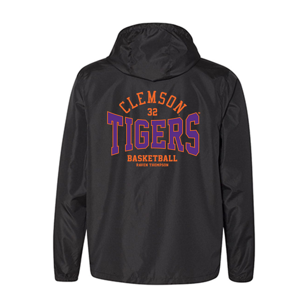Clemson - NCAA Women's Basketball : Raven Thompson - Windbreaker-1