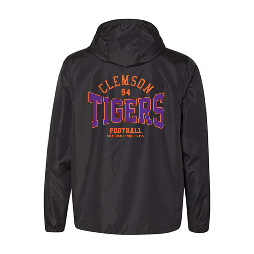 Clemson - NCAA Football : Chapman Pendergrass - Windbreaker-1