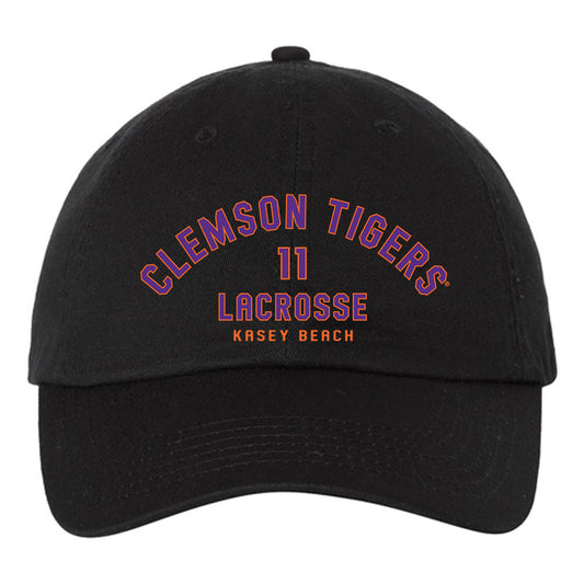 Clemson - NCAA Women's Lacrosse : Kasey Beach - Dad Hat