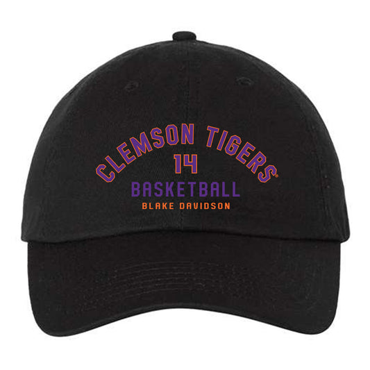 Clemson - NCAA Men's Basketball : Blake Davidson - Dad Hat-0
