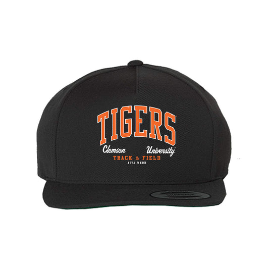 Clemson - NCAA Women's Track & Field : Aiya Webb - Snapback Hat-0