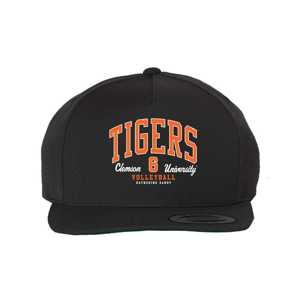 Clemson - NCAA Women's Volleyball : Katherine Sandt - Snapback Hat-0