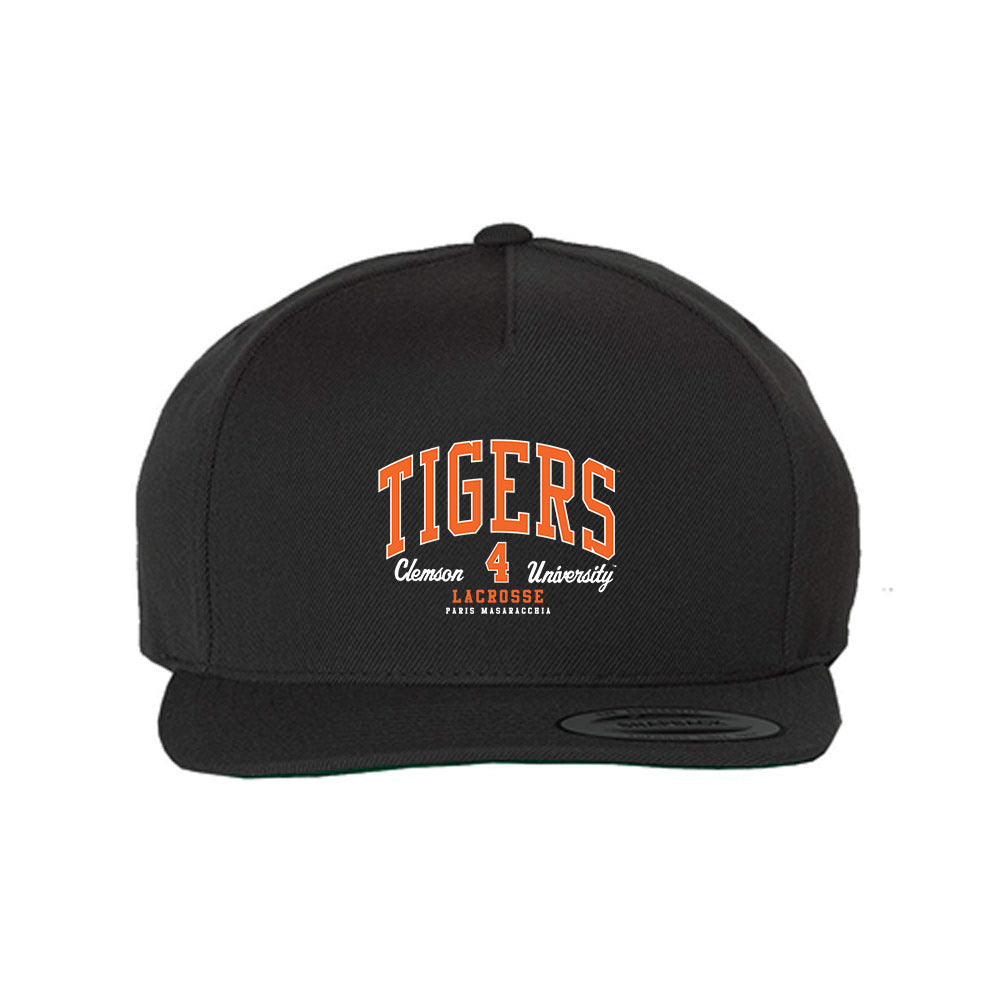Clemson - NCAA Women's Lacrosse : Paris Masaracchia - Snapback Hat