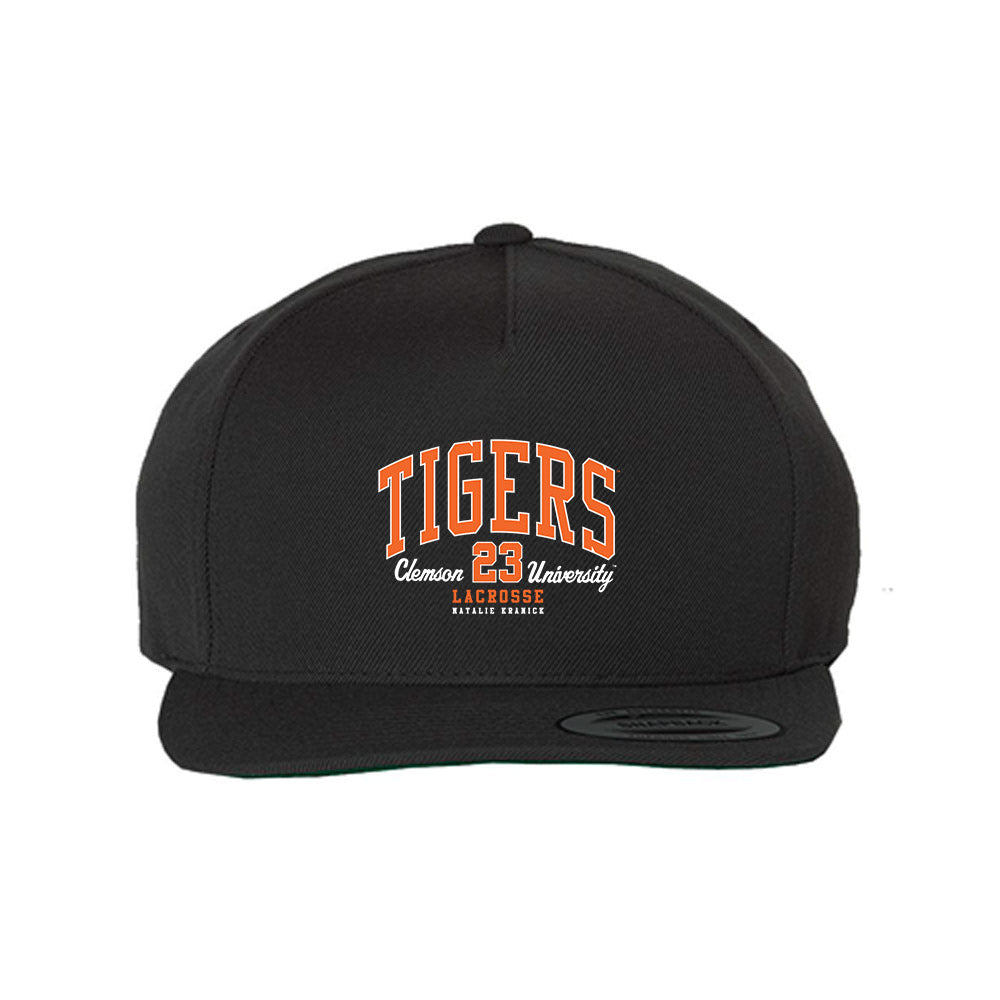 Clemson - NCAA Women's Lacrosse : Natalie Kranick - Snapback Hat
