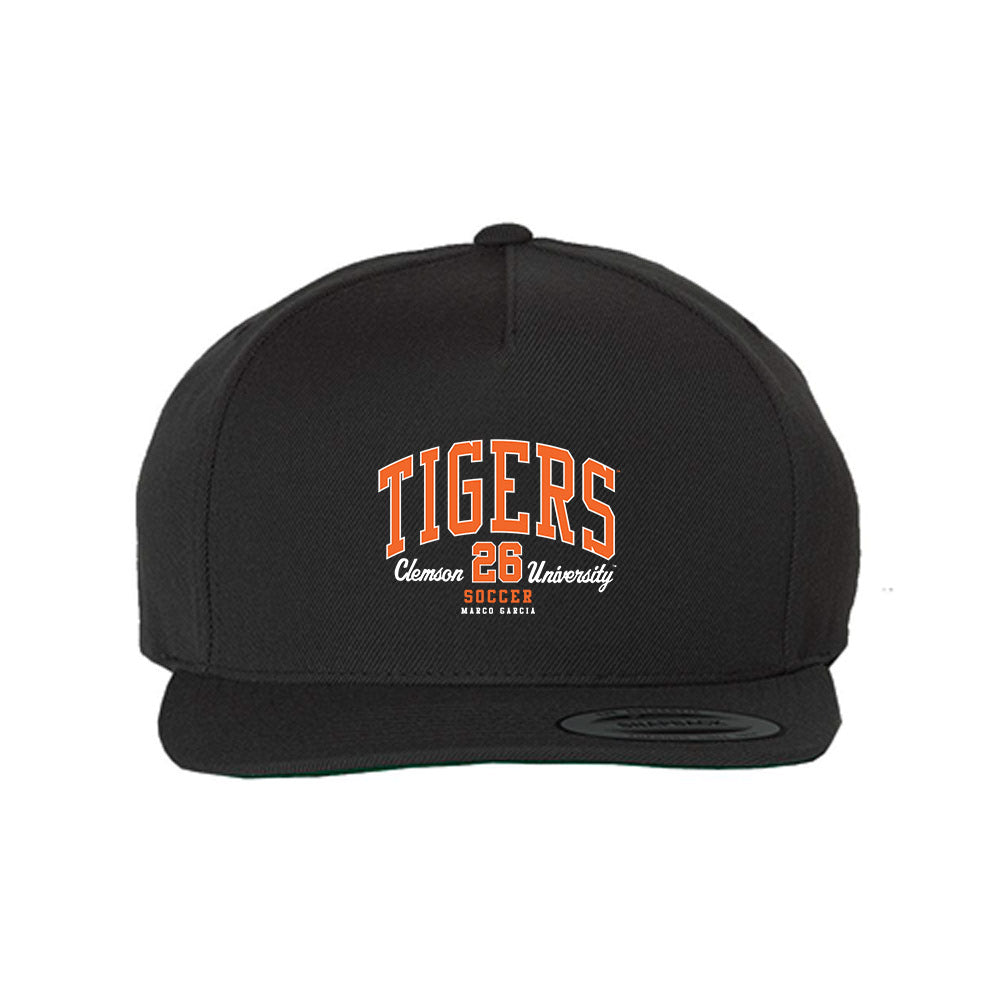 Clemson - NCAA Men's Soccer : Marco Garcia - Snapback Hat