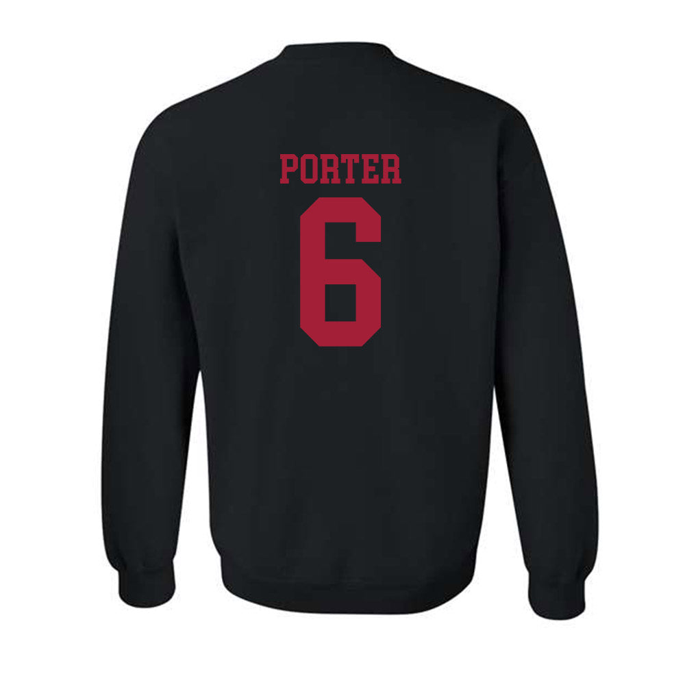WSU - NCAA Football : Jay Porter - Classic Shersey Crewneck Sweatshirt-1