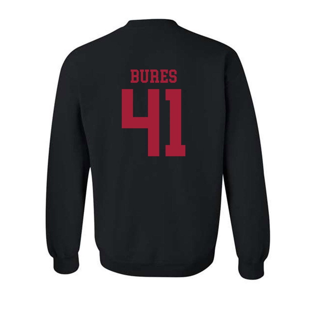 WSU - NCAA Football : Sean Bures - Classic Shersey Crewneck Sweatshirt-1