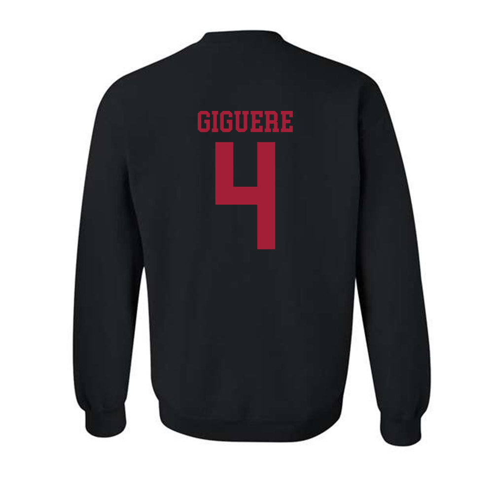 WSU - NCAA Baseball : Alexandre Giguere - Classic Shersey Crewneck Sweatshirt-1