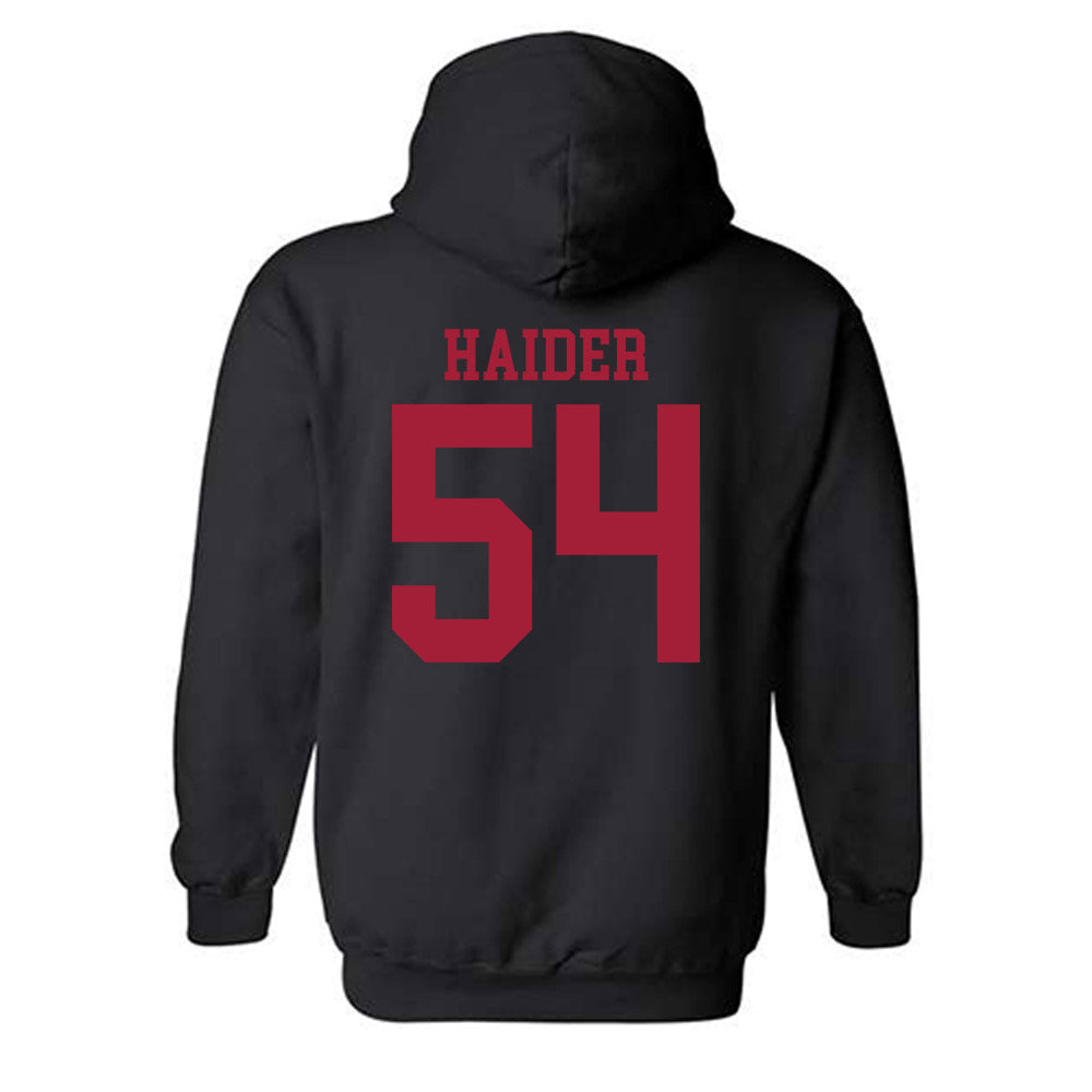 WSU - NCAA Baseball : Rylan Haider - Classic Shersey Hooded Sweatshirt-1