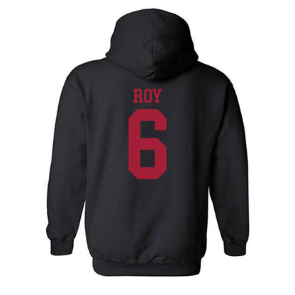 WSU - NCAA Baseball : Gavin Roy - Classic Shersey Hooded Sweatshirt-1