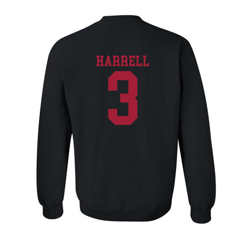 WSU - NCAA Men's Basketball : Jaylen Harrell - Classic Shersey Crewneck Sweatshirt-1