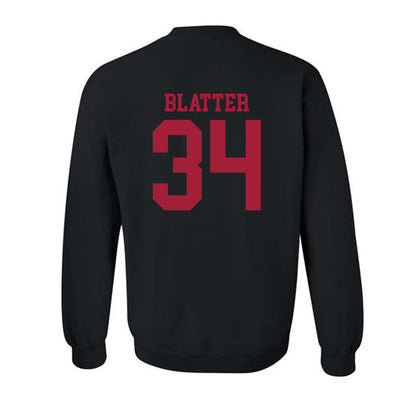 WSU - NCAA Baseball : Brock Blatter - Classic Shersey Crewneck Sweatshirt-1