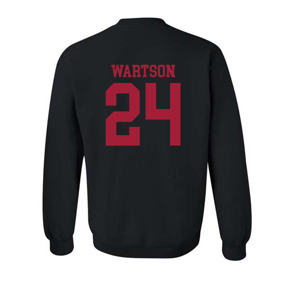 WSU - NCAA Football : Elmo Wartson - Classic Shersey Crewneck Sweatshirt-1