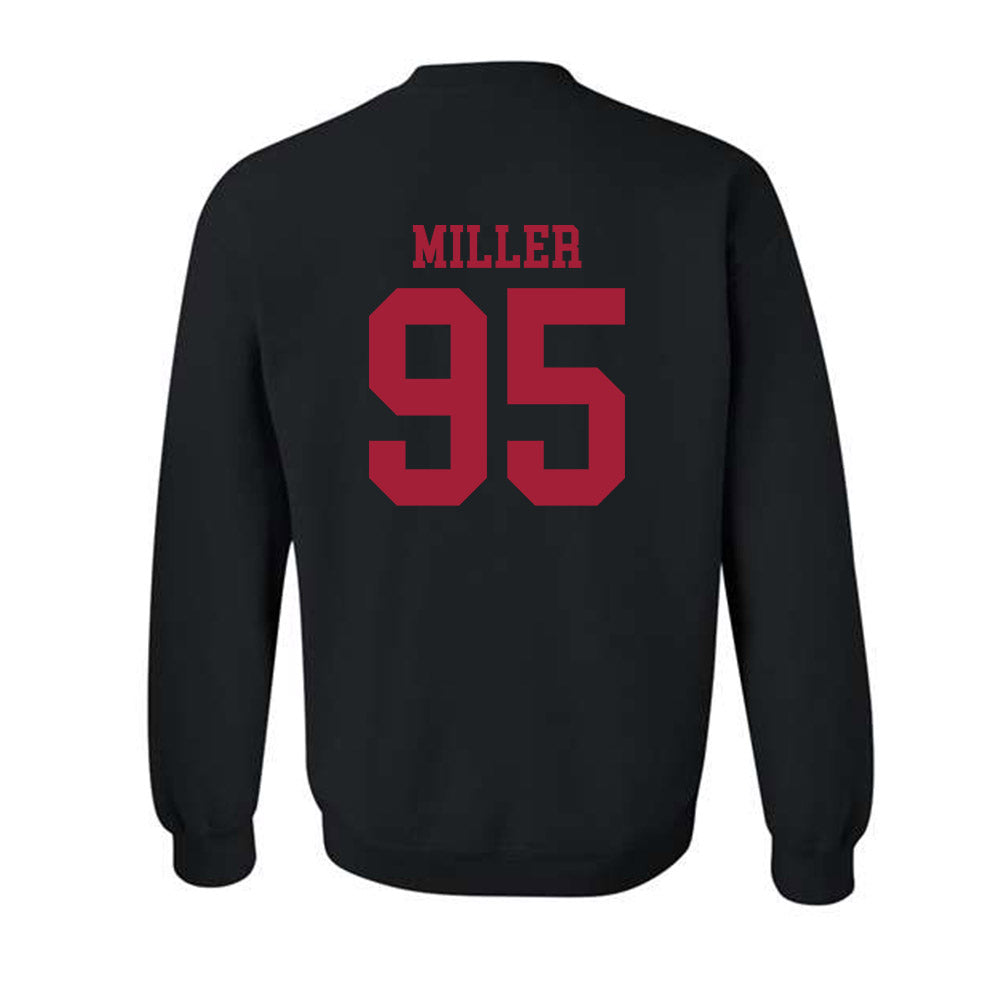 WSU - NCAA Football : Balaam Miller - Classic Shersey Crewneck Sweatshirt-1