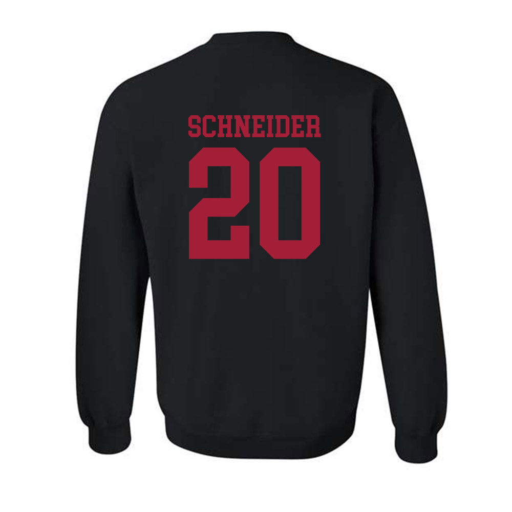 WSU - NCAA Baseball : Gabe Schneider - Classic Shersey Crewneck Sweatshirt-1