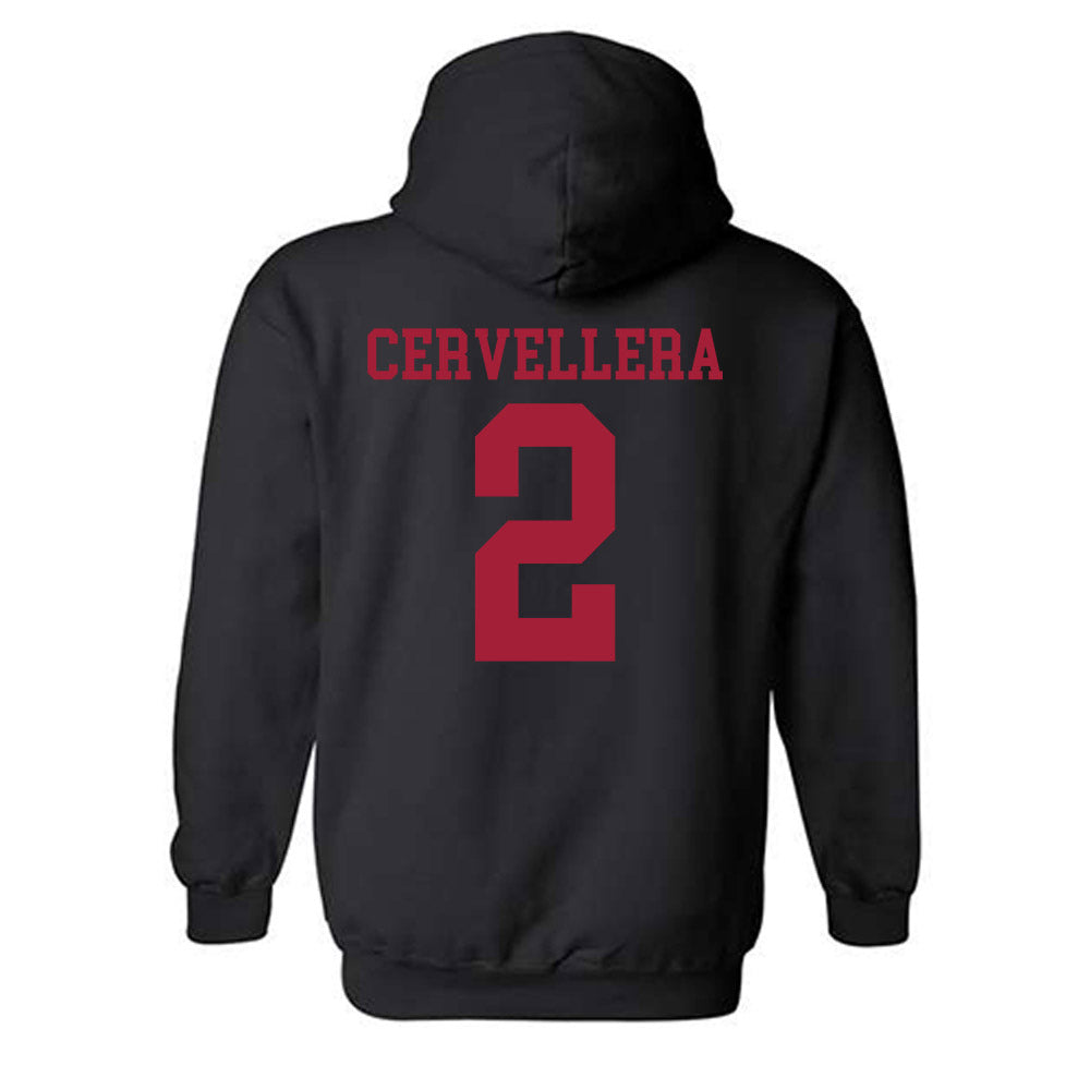 WSU - NCAA Women's Volleyball : Madyn Cervellera - Classic Shersey Hooded Sweatshirt-1
